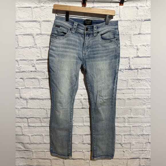 BKE Other - BKE Three Light Blue Men's Slim Fit Straight Leg Jeans, Size 28x30